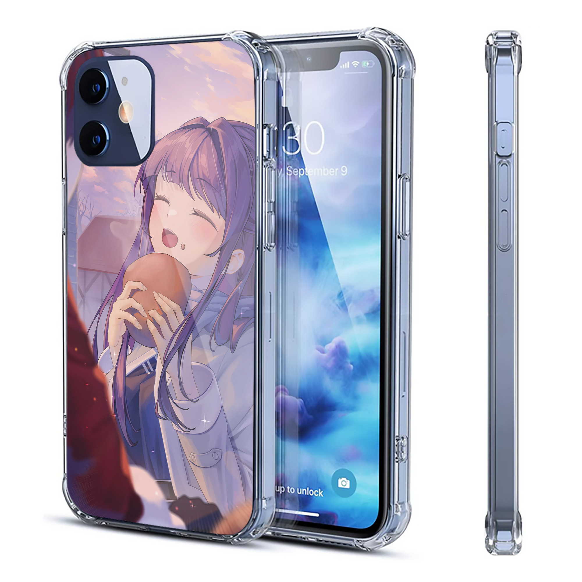 （画像用） 葬送のフリーレン Frieren 【iPhone 12シリーズ対応】透明スマホケース（クリアソフトケース）